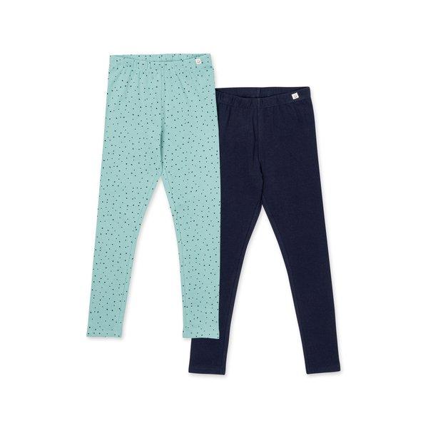 Duopack, Leggings Mädchen Mint 104 von Manor Kids