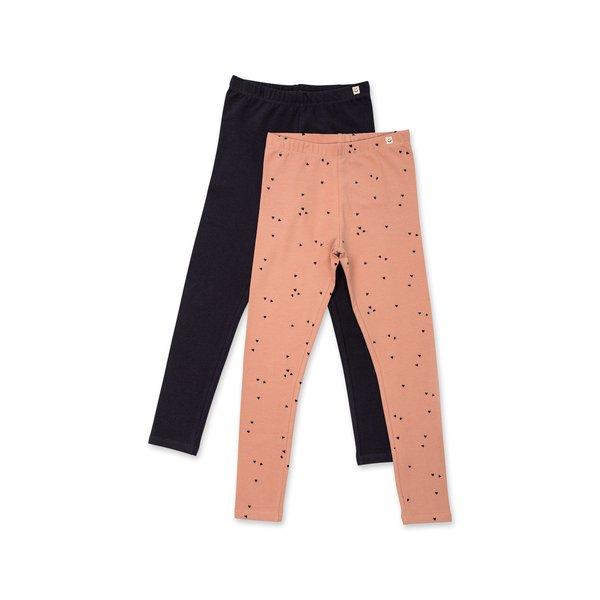 Duopack, Leggings Mädchen Rosa 116 von Manor Kids