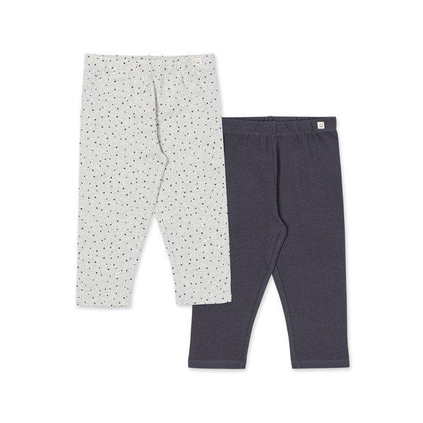 Duo, Leggings 3/4 Mädchen Grau Melange 116 von Manor Kids