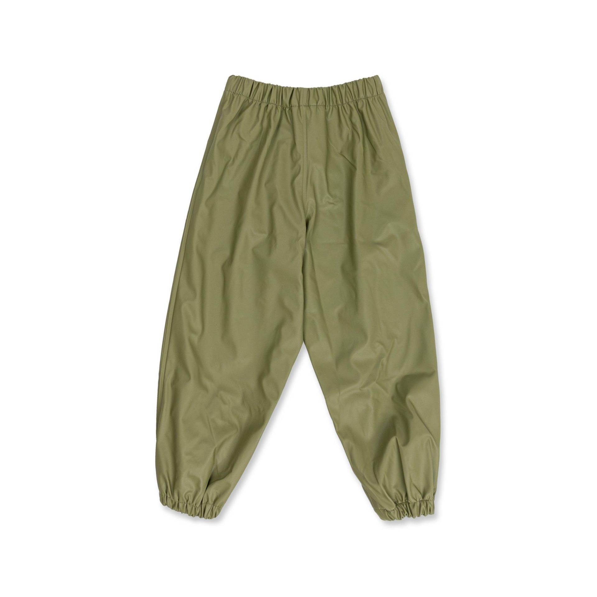 Regenhose, Regular Fit Mädchen Grün 110-116 von Manor Kids