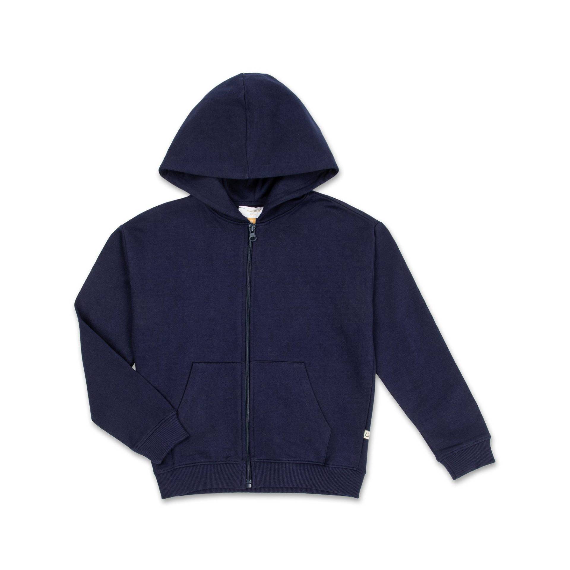 Sweatjacke Mit Kapuze Jungen Marine 116 von Manor Kids