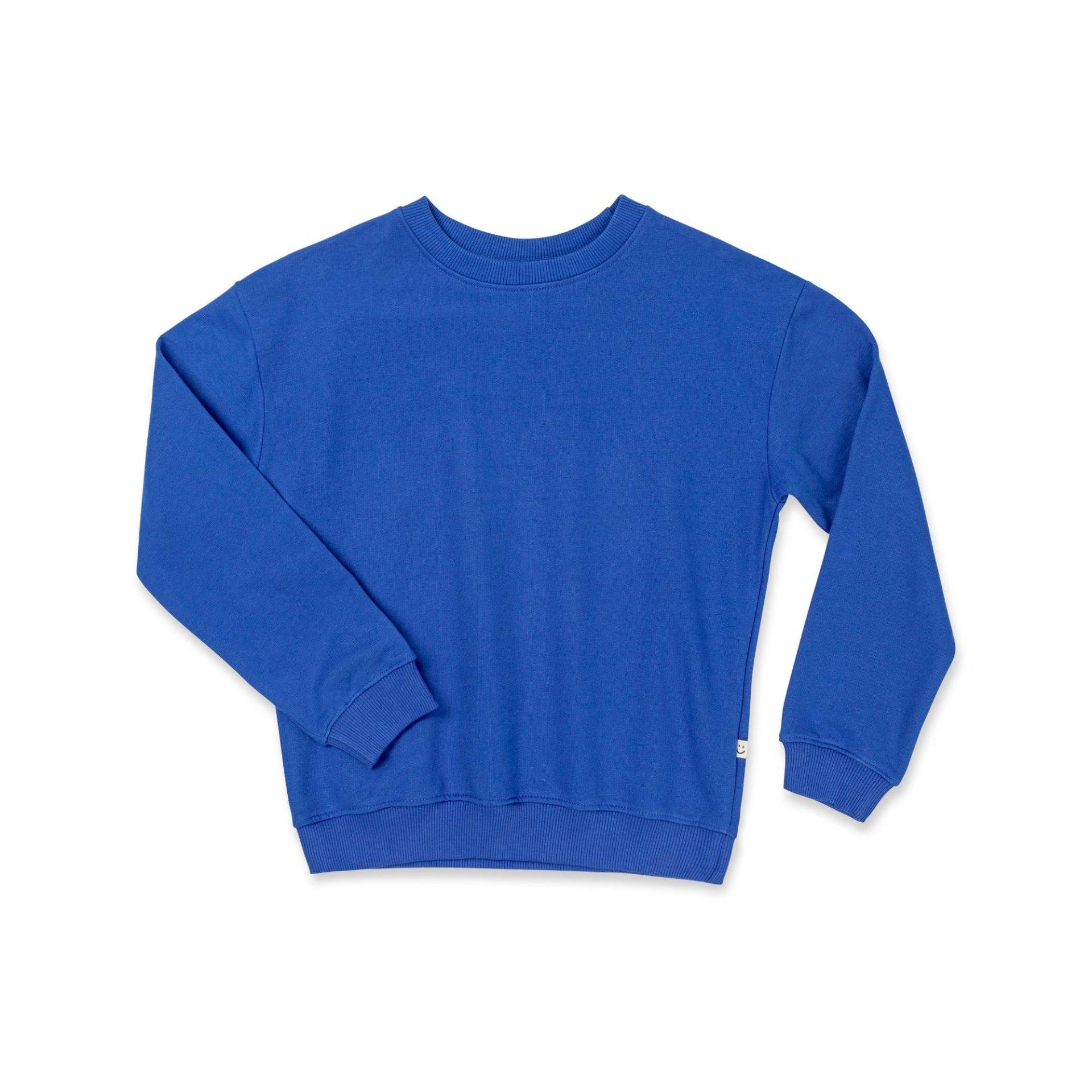 Sweatshirt Jungen Blau 128 von Manor Kids