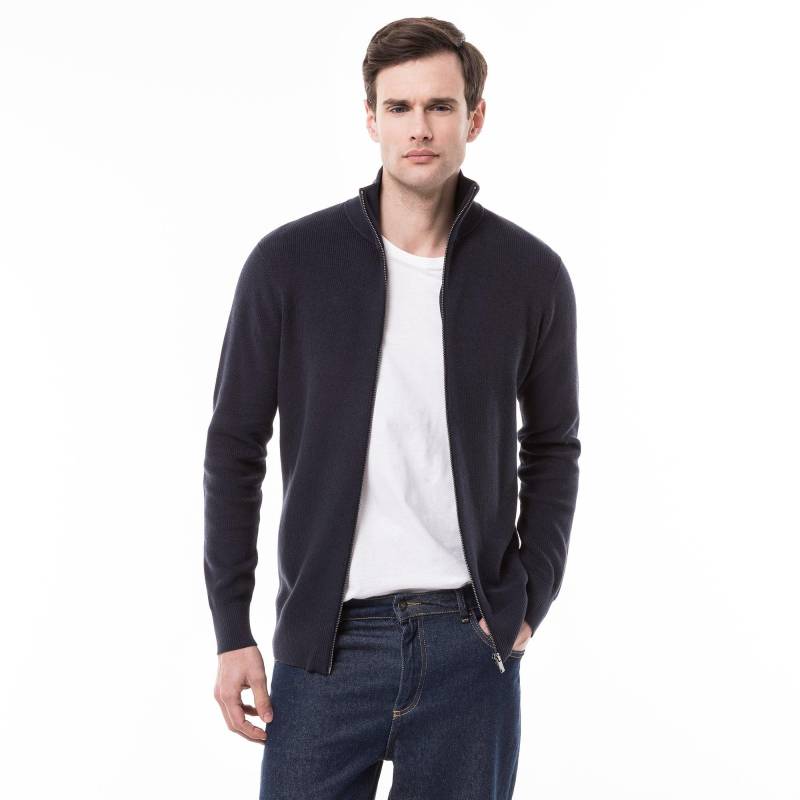 Cardigan, Langarm Herren Marine L von Manor Man