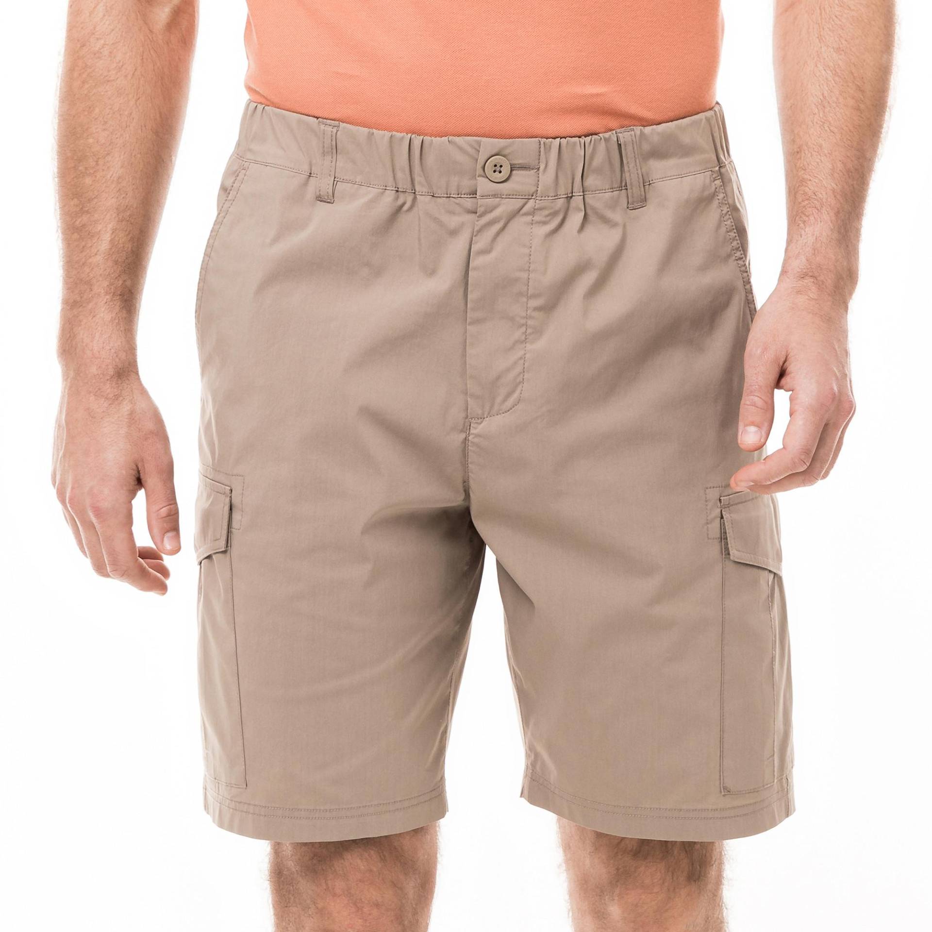 Cargo-shorts Herren Taupe L von Manor Man