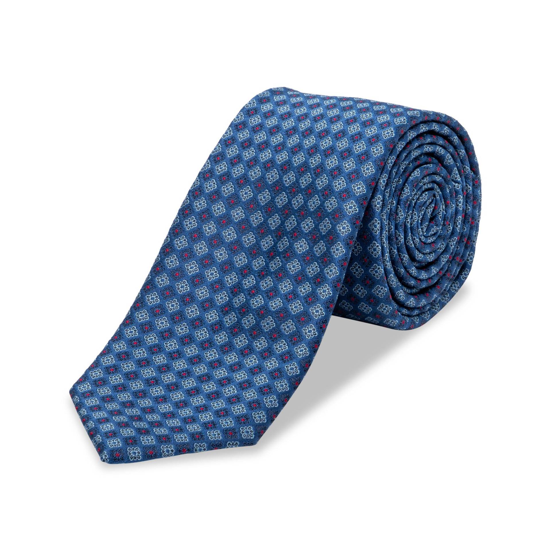 Krawatte Herren Baltisches Blau ONE SIZE von Manor Man