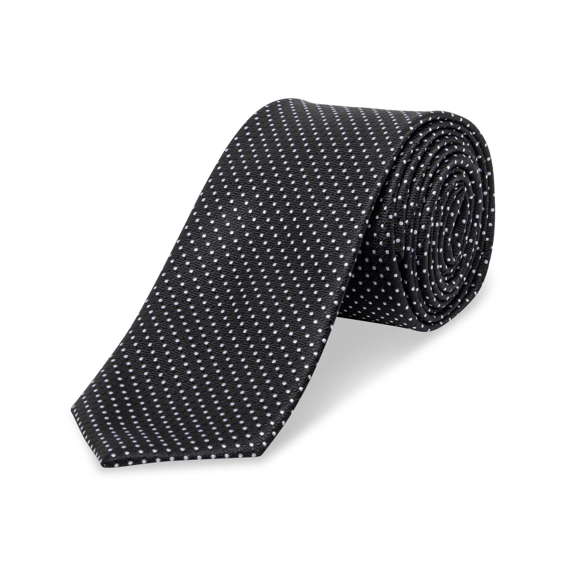 Krawatte Herren Black ONE SIZE von Manor Man