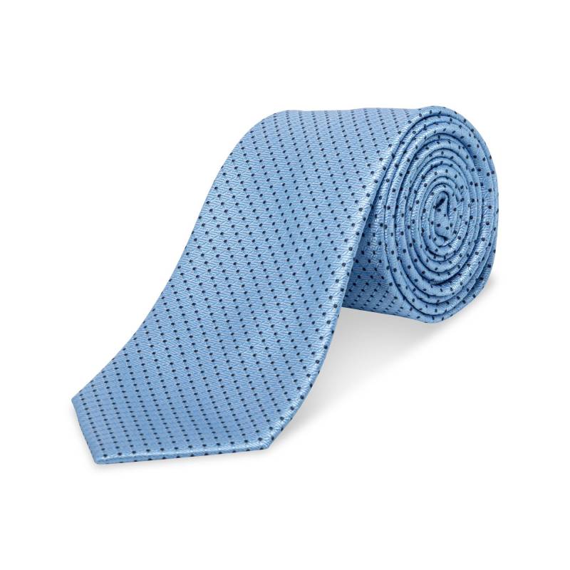 Krawatte Herren Hellblau ONE SIZE von Manor Man