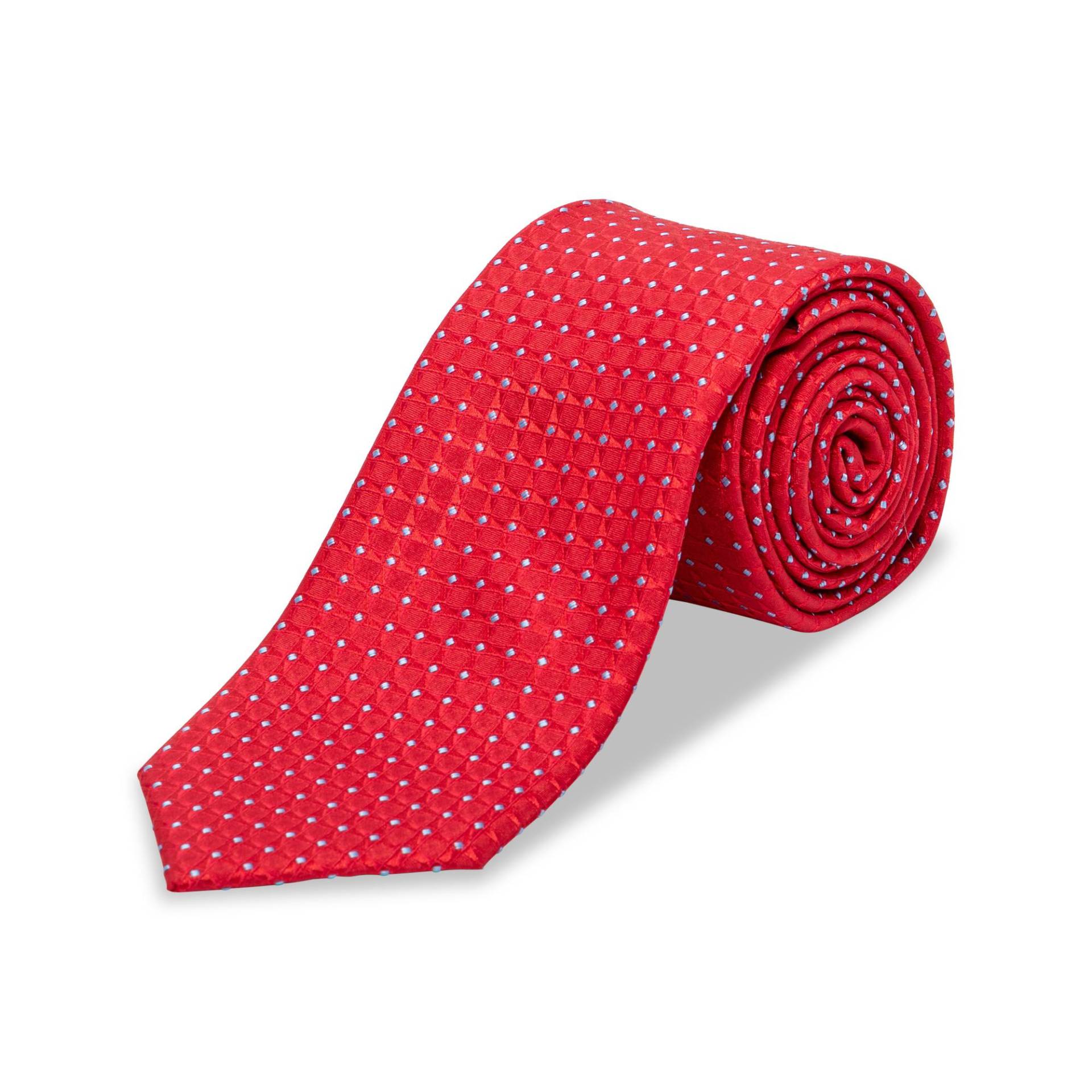 Krawatte Herren Rot ONE SIZE von Manor Man