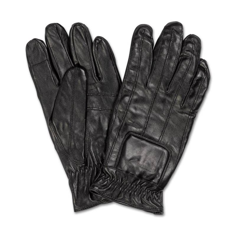 Lederhandschuhe Herren Black XL von Manor Man