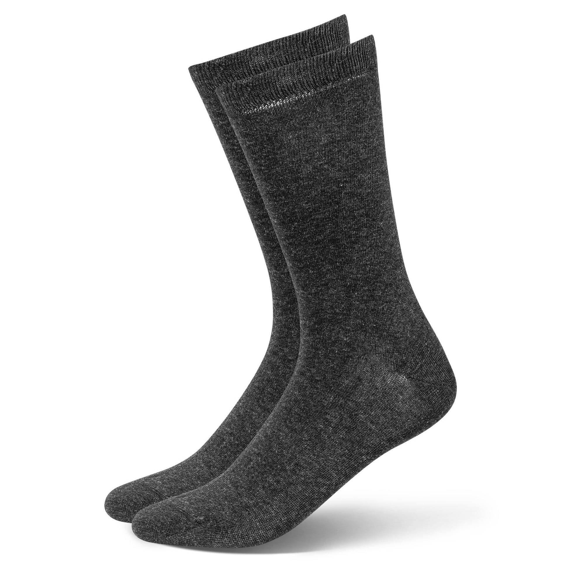 Duopack, Wadenlange Socken Herren Anthrazit 39-42 von Manor Man