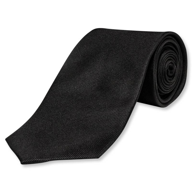 Krawatte Herren Schwarz ONE SIZE von Manor Man