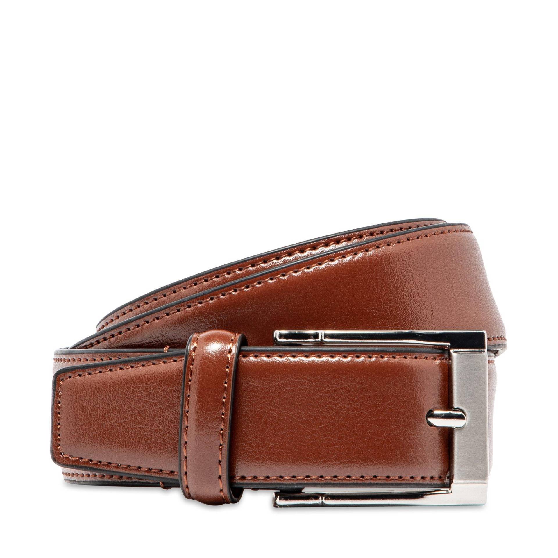 Ledergürtel Herren Cognac 110 von Manor Man