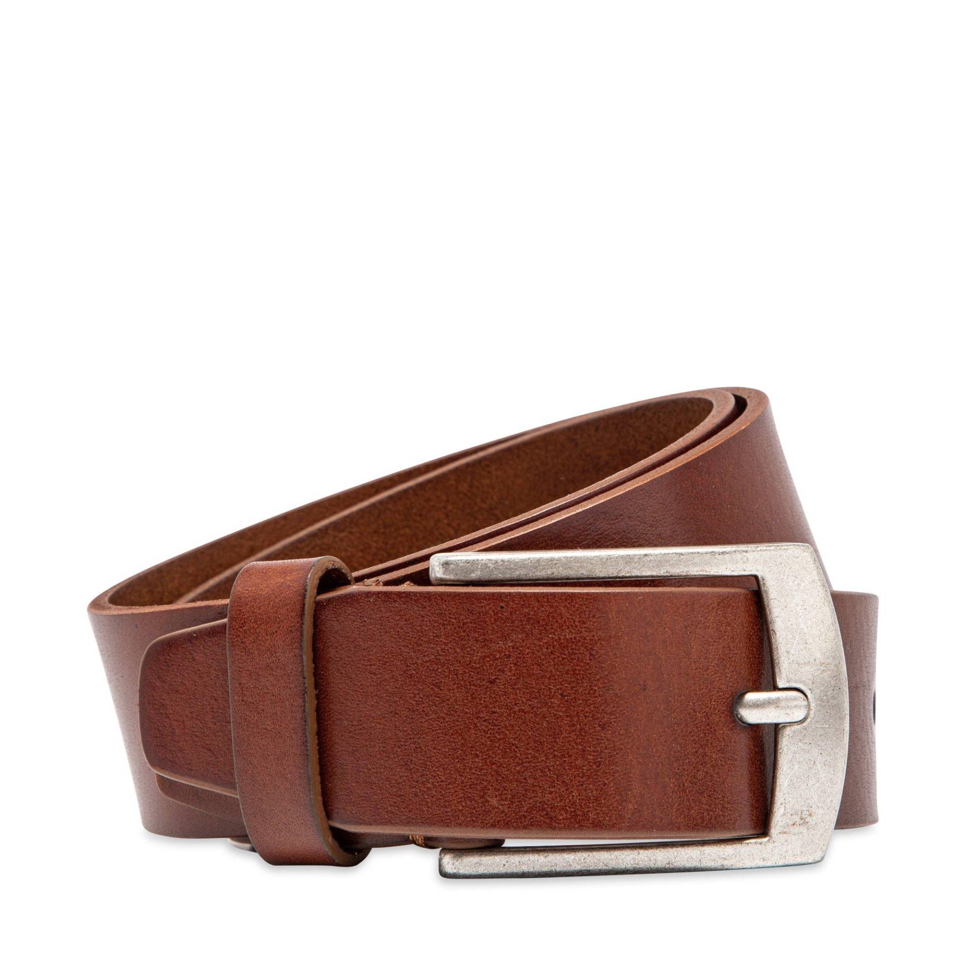 Ledergürtel Herren Cognac 110 von Manor Man