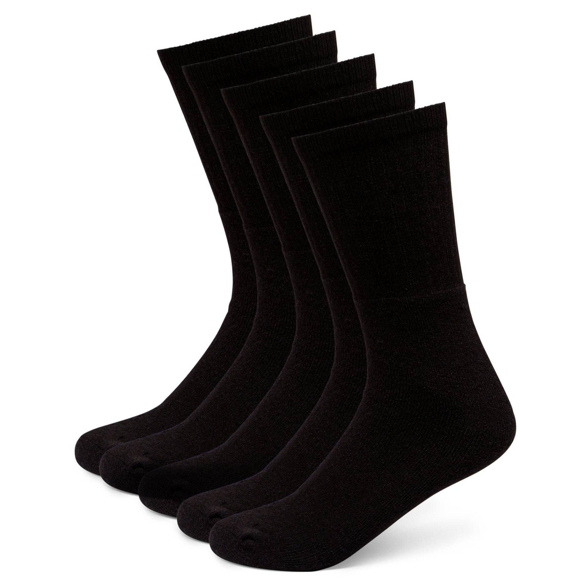 Multipack, Sportsocken Herren Black 44-46 von Manor Man