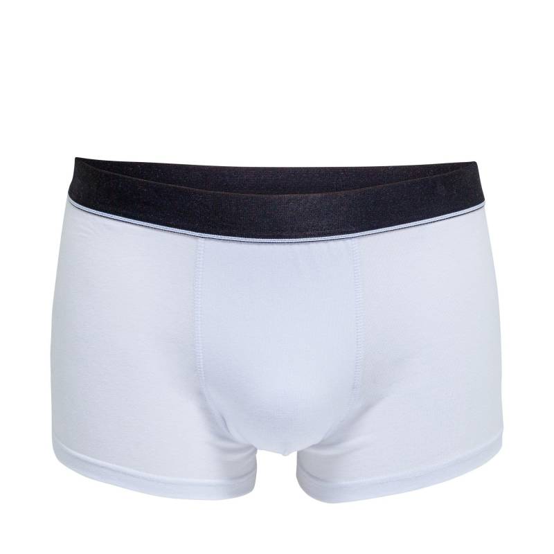 Multipack, Boxershorts Mit Öffnung Herren Weiss L von Manor Man