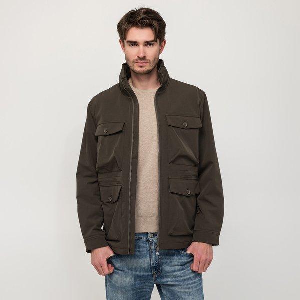 Fieldjacke Mit Kapuze Herren Braun XL von Manor Man