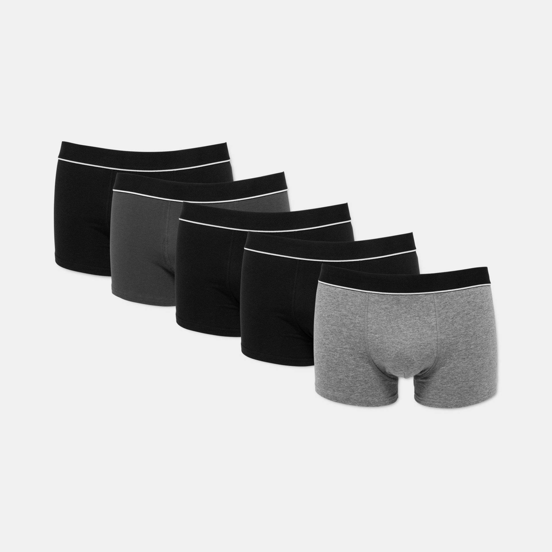 Multipack, Hipsters Herren Anthrazit XL von Manor Man