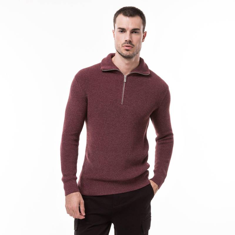 Pullover Herren Bordeaux M von Manor Man