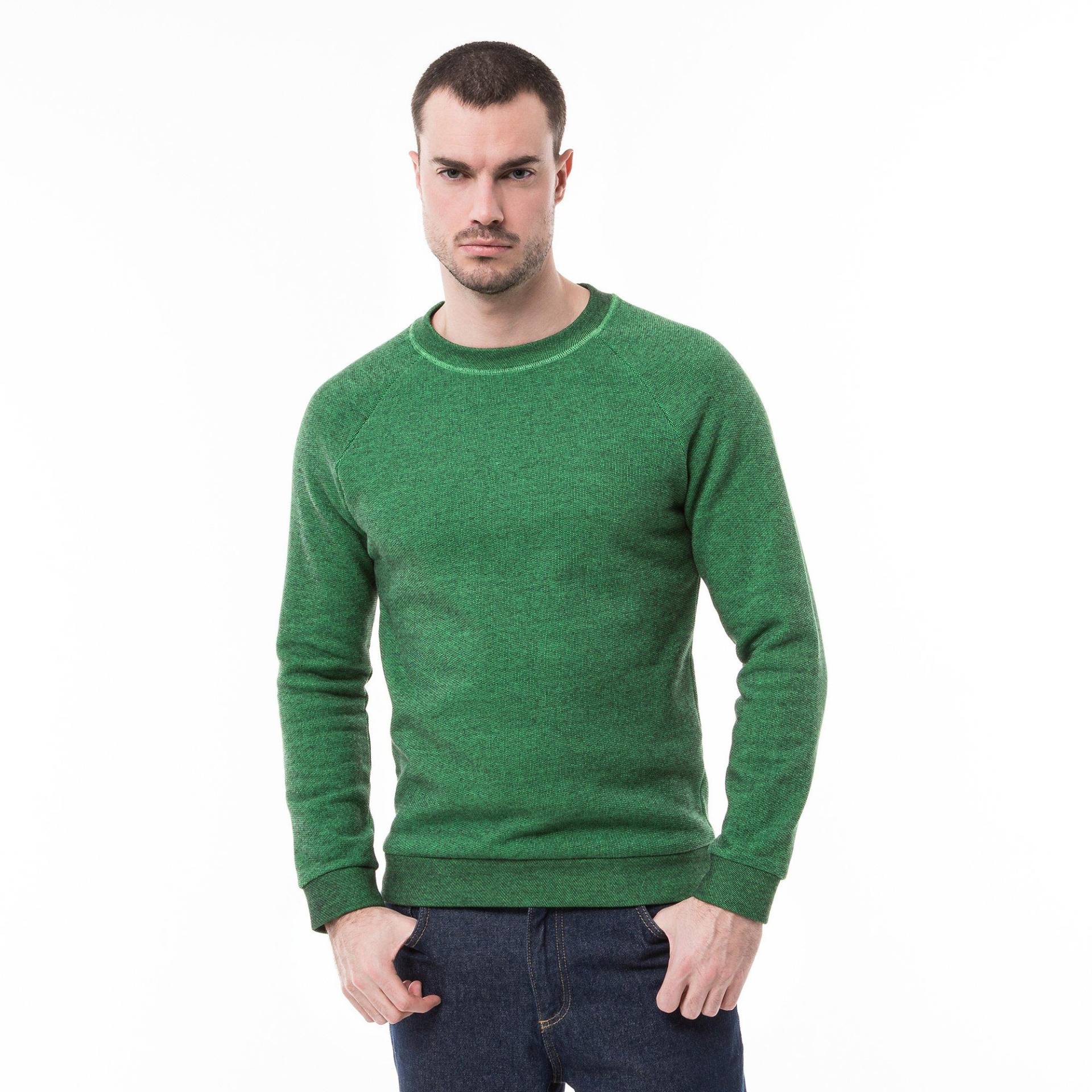 Sweatshirt Herren Grün M von Manor Man