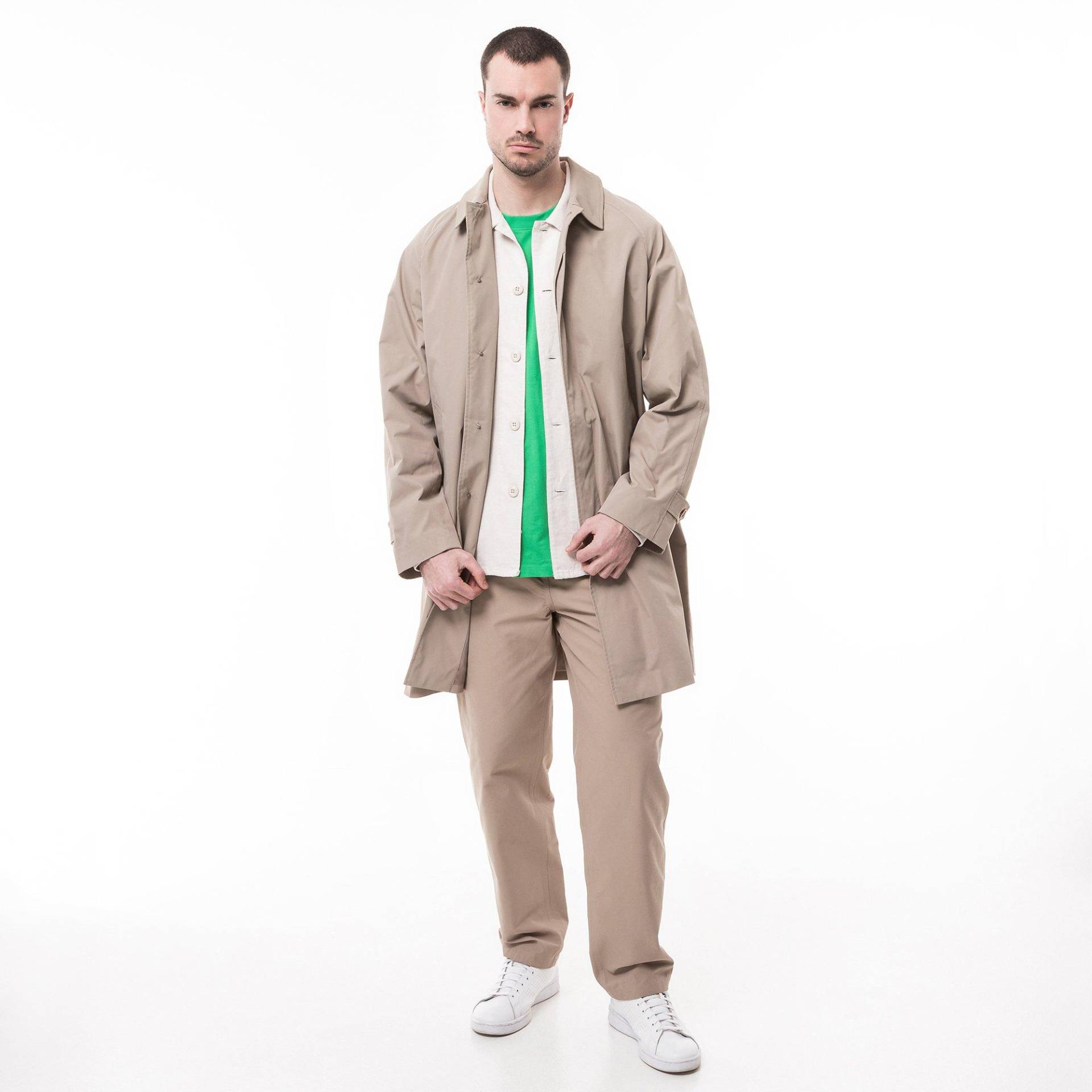 Trenchcoat Herren Khaki M von Manor Man