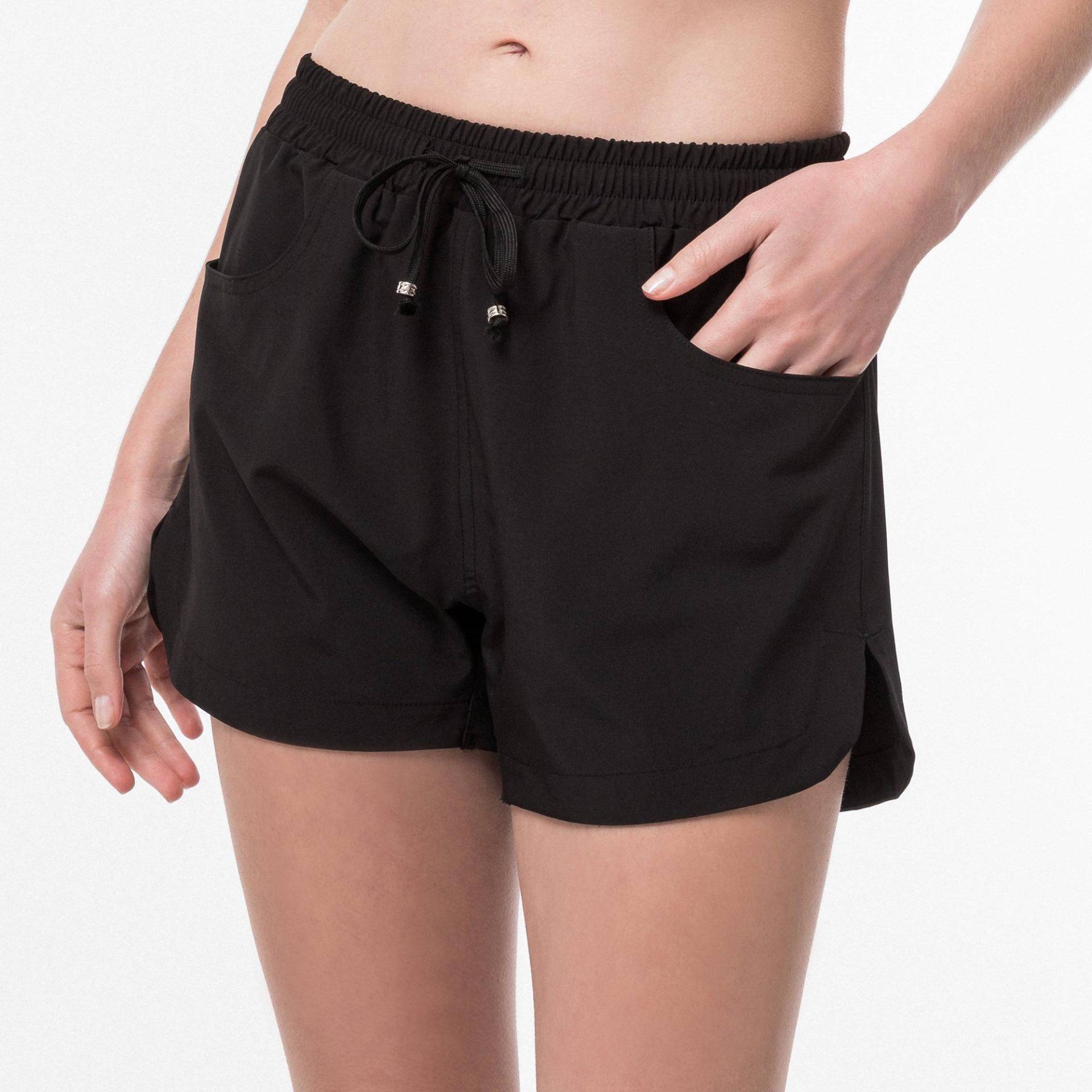 Badeshorts Damen Black L von Manor Sport