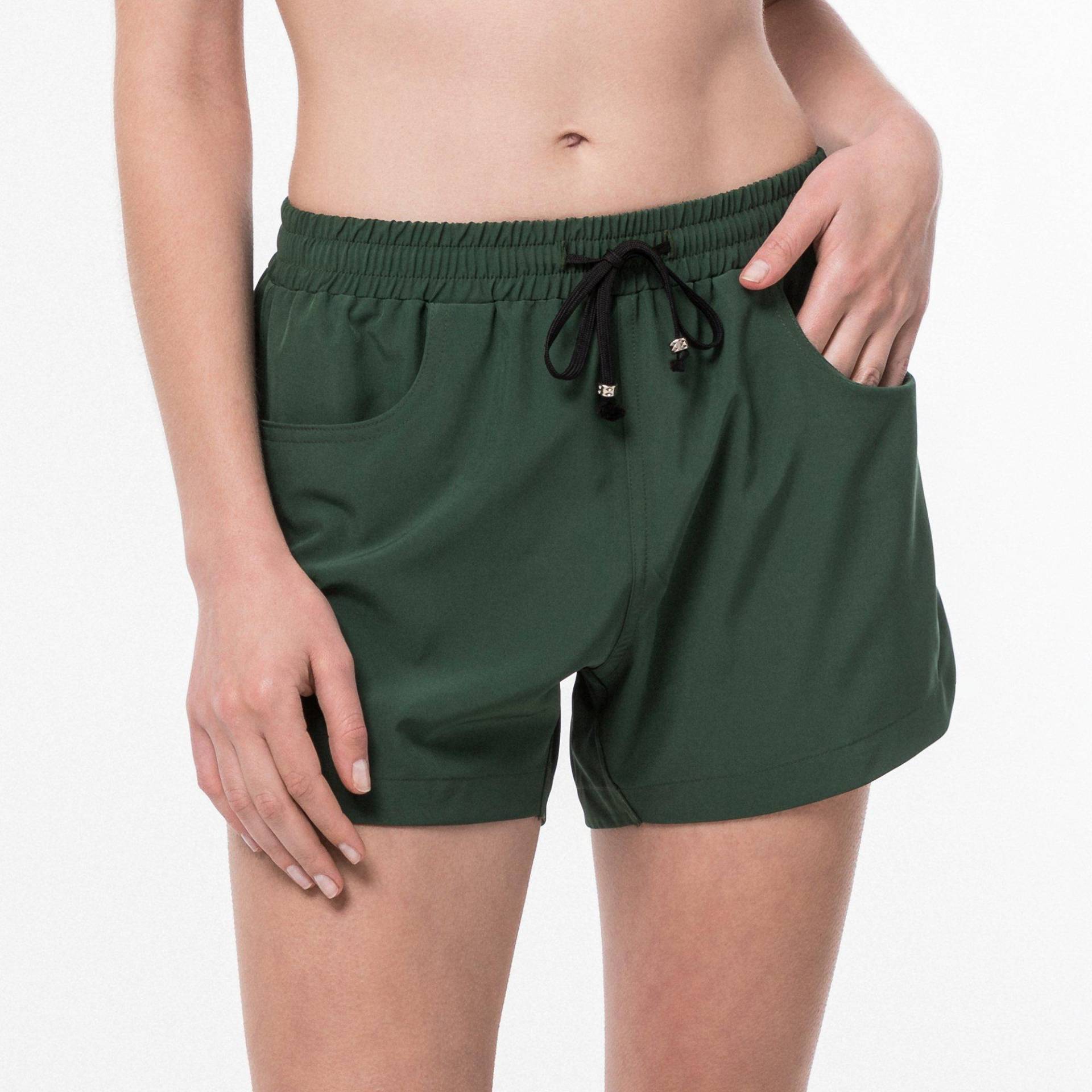 Badeshorts Damen Olivegrün L von Manor Sport