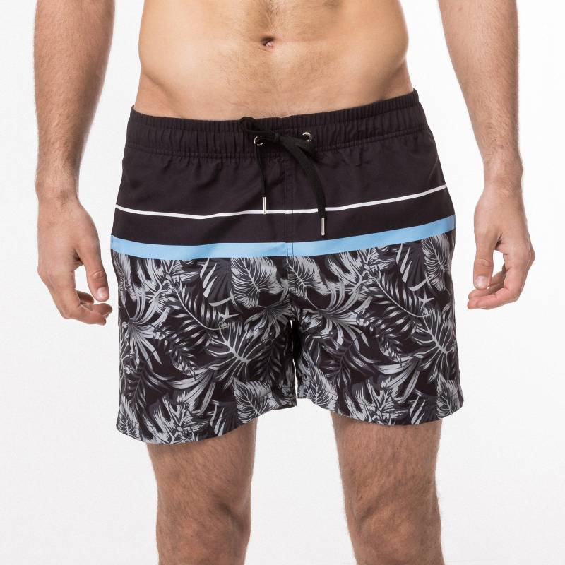 Badeshorts Herren Black L von Manor Sport