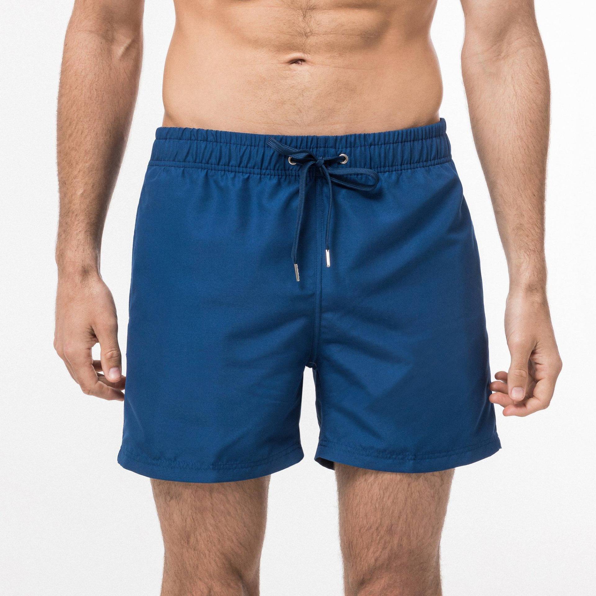 Badeshorts Herren Dunkelblau M von Manor Sport