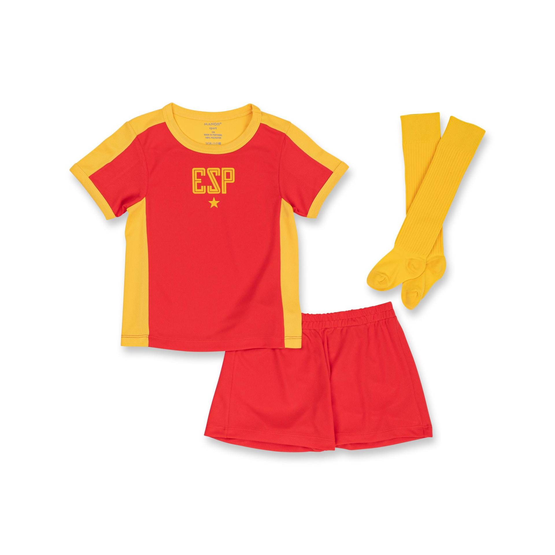 Fan Kids Set Unisex  116 von Manor Sport