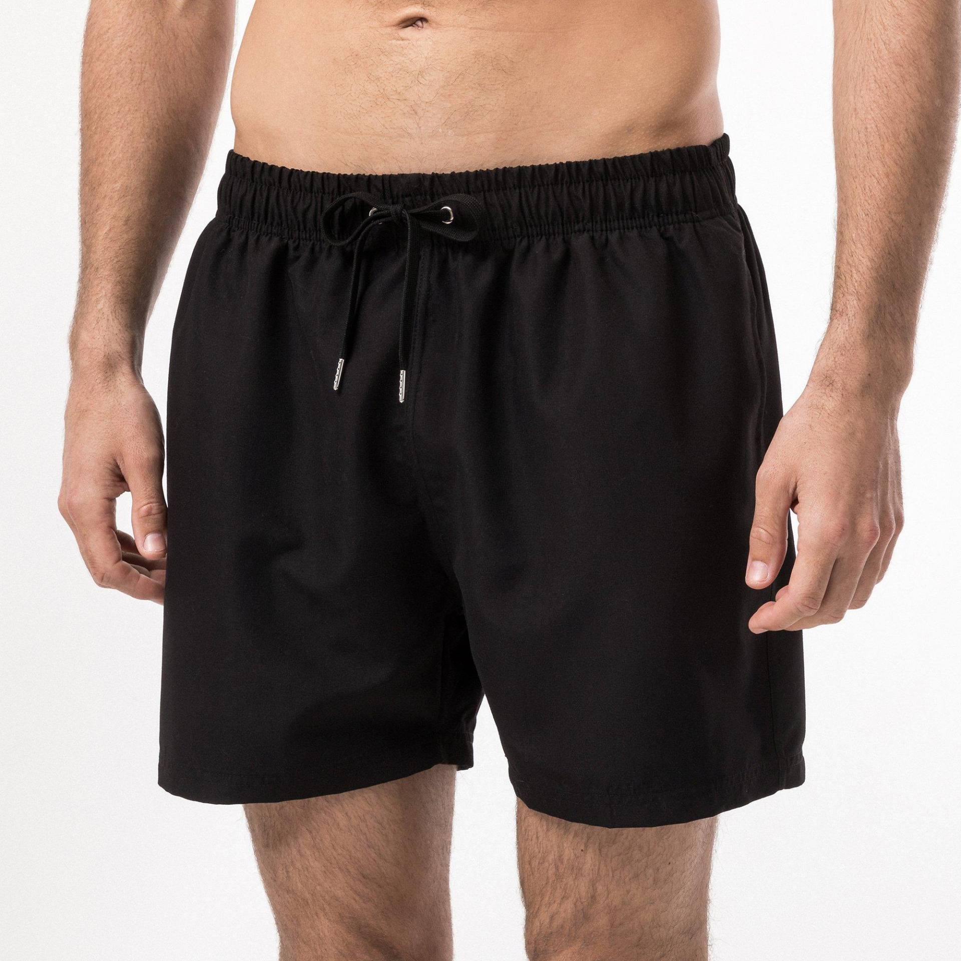 Badeshorts Herren Black L von Manor Sport