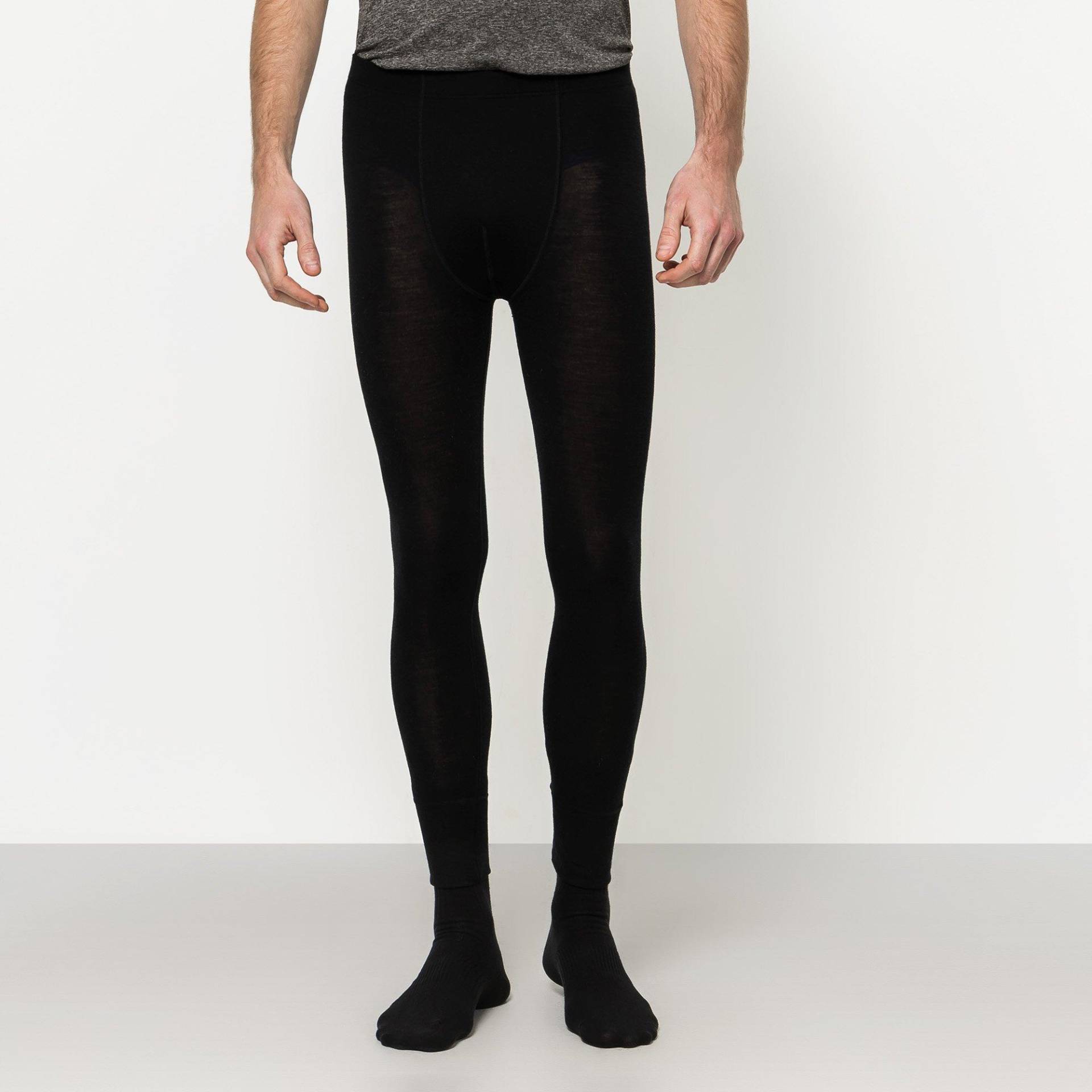 Lange Thermohose Herren Black M