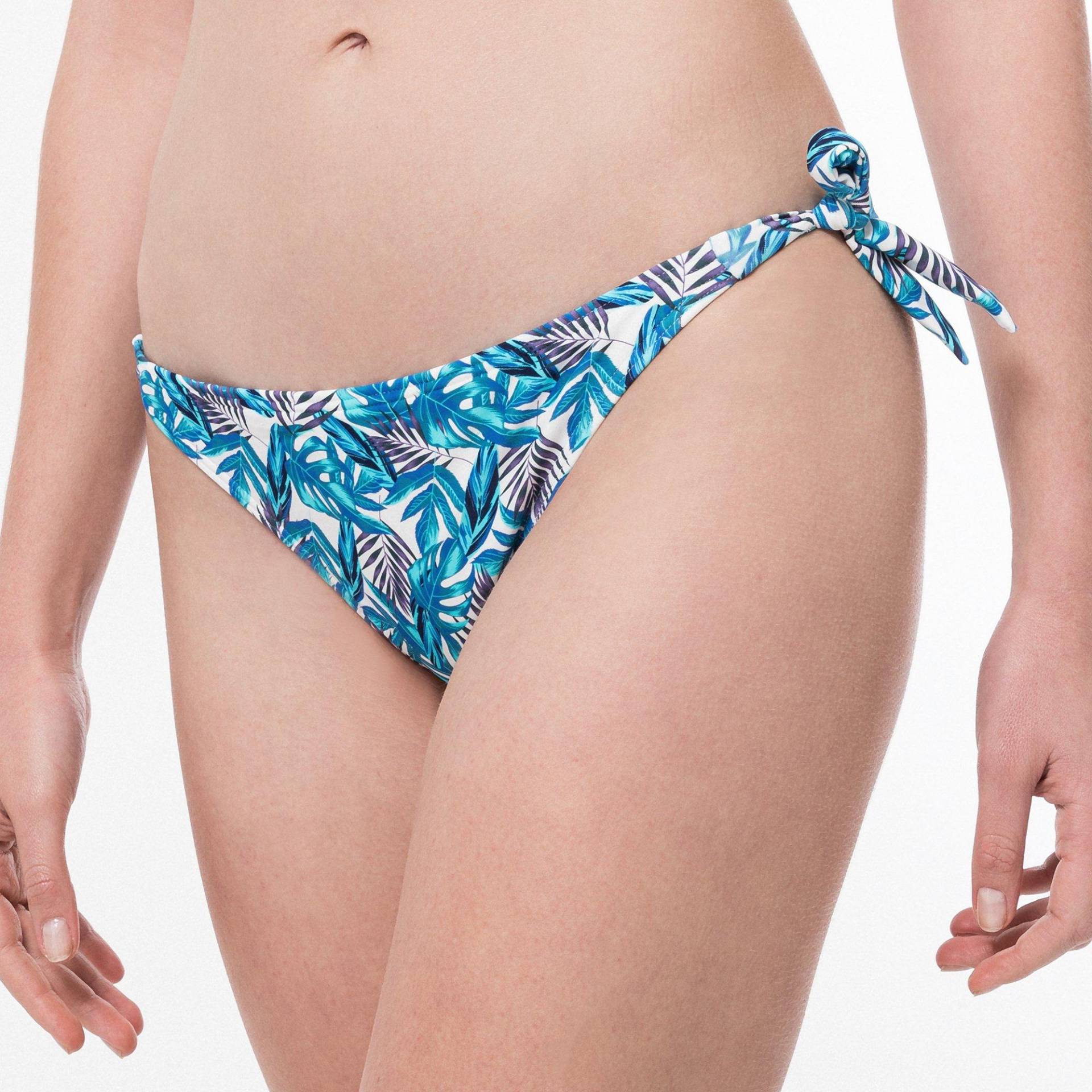 Bikini Unterteil, Slip Damen Blau L von Manor Sport