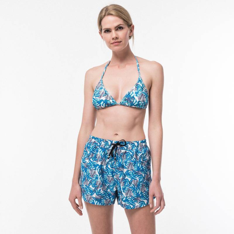 Bikini Oberteil, Triangel Unisex Blau L von Manor Sport