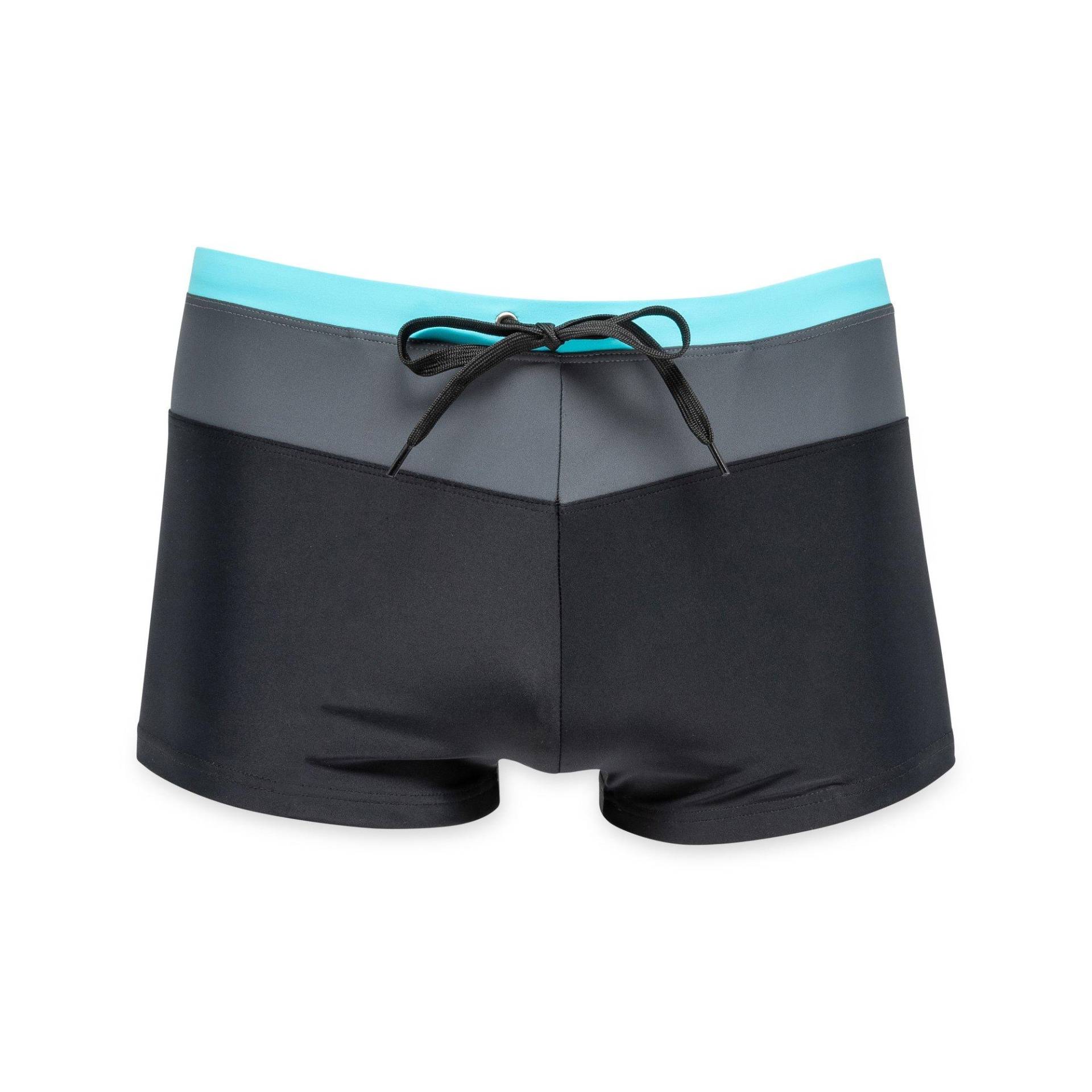 Badeslip Herren Black L von Manor Sport