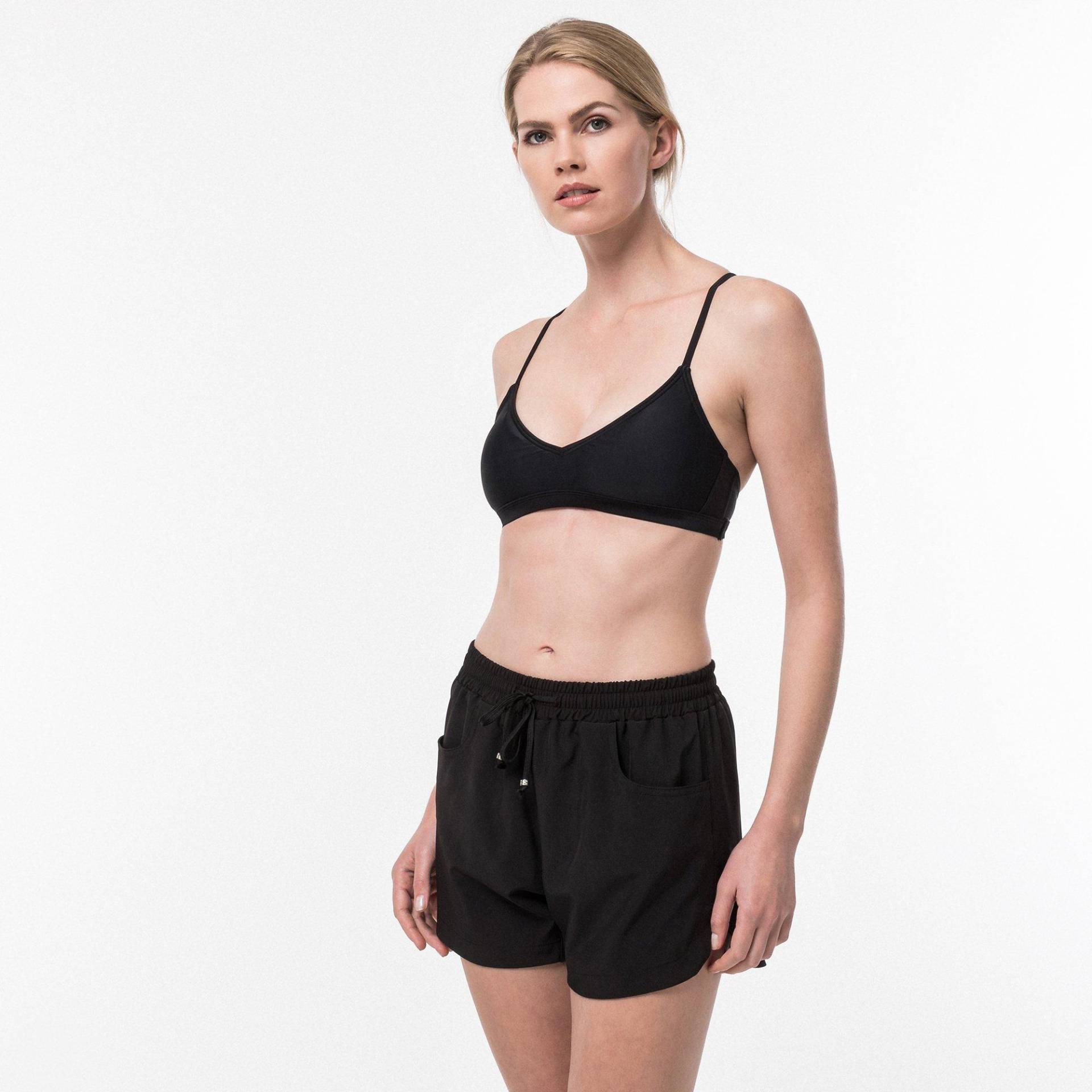 Bikini-top Damen Black L von Manor Sport