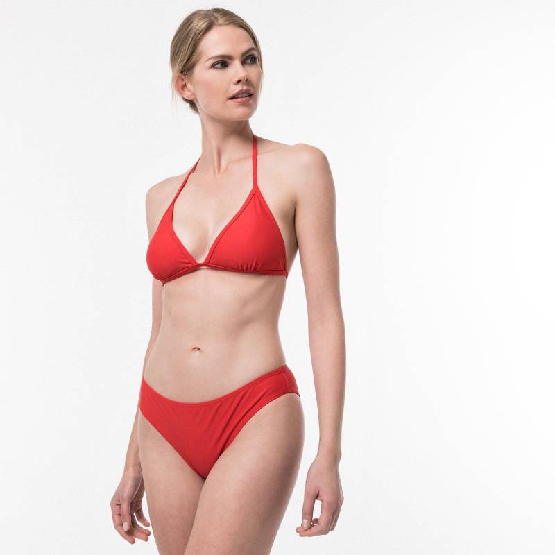 Bikini Oberteil, Triangel Damen Rot L von Manor Sport