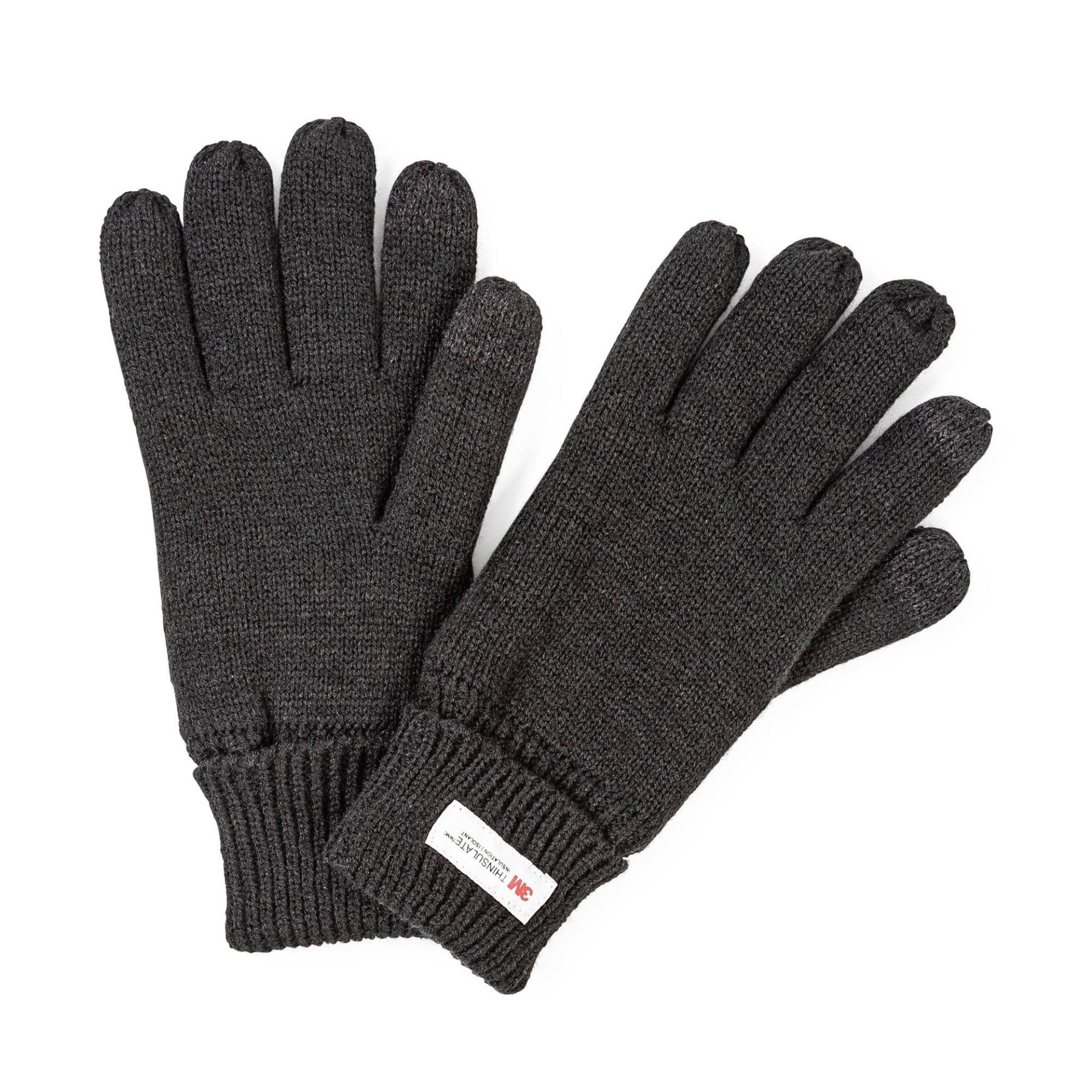 Fingerhandschuhe Herren Black M von Manor Sport