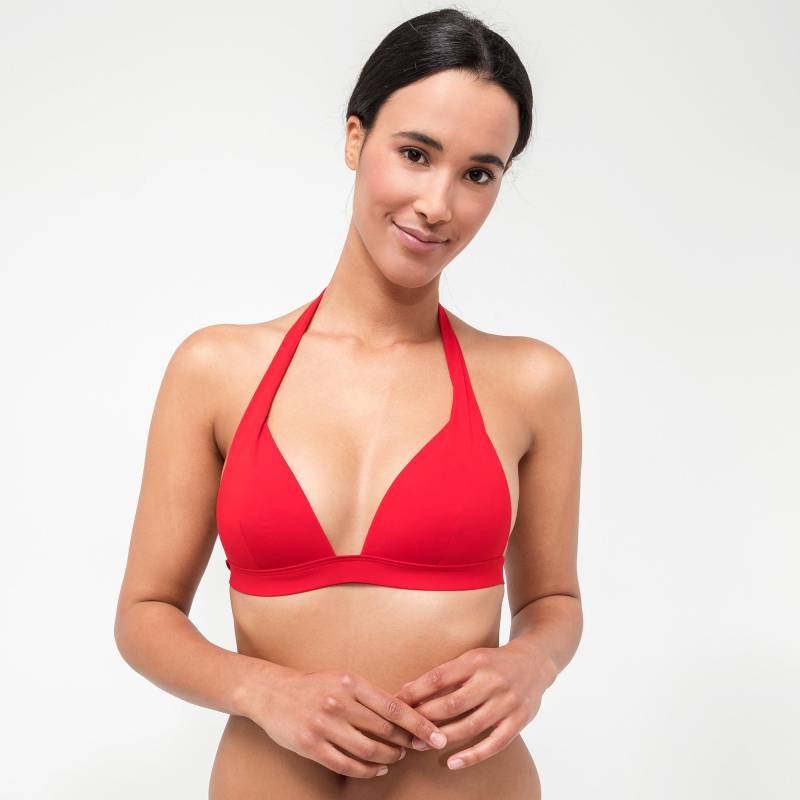 Bikini Oberteil, Triangel Damen Rot XS von Manor Woman