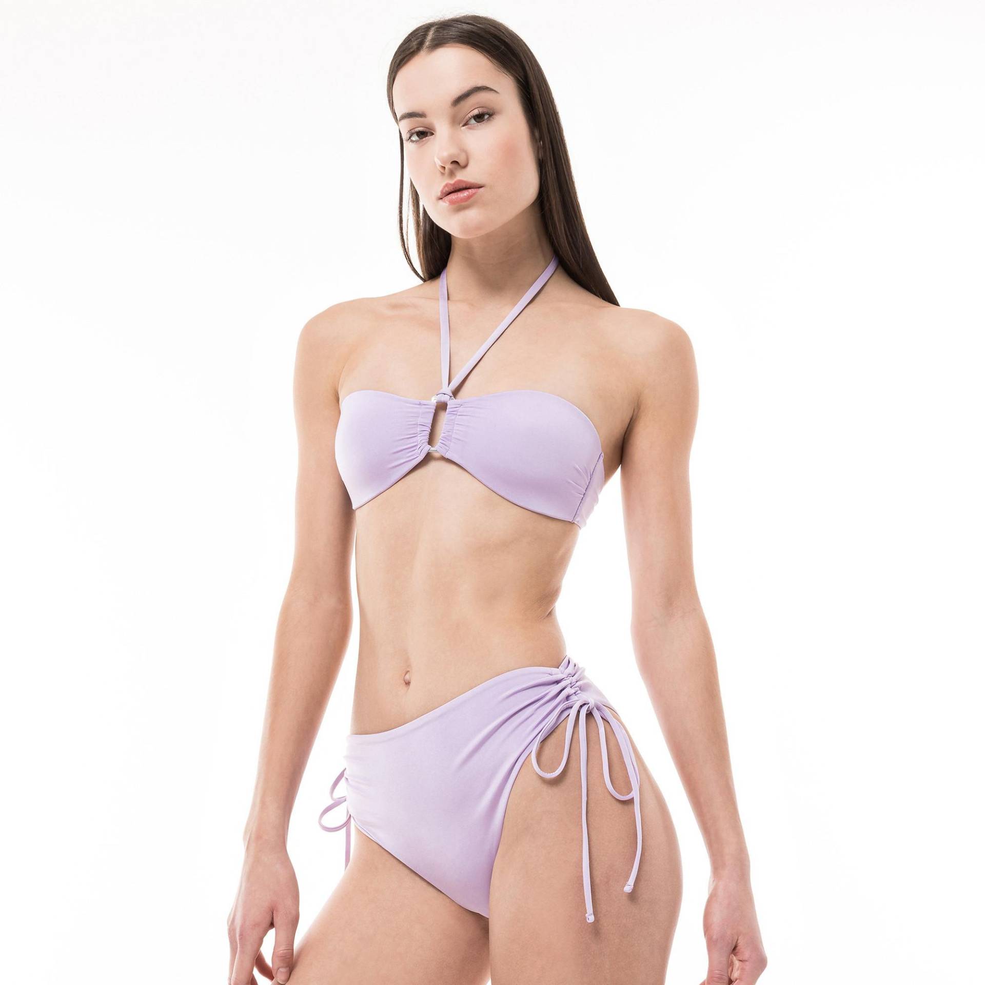 Bikini-top,wattiert Damen Flieder XL von Manor Woman