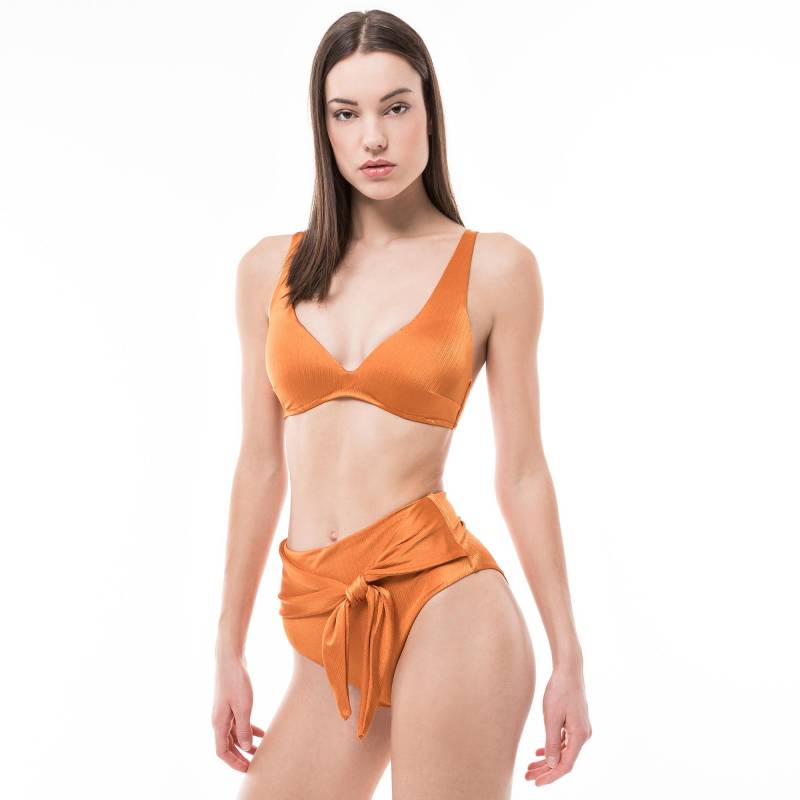 Bikini-top,wattiert Damen Zimt XL von Manor Woman