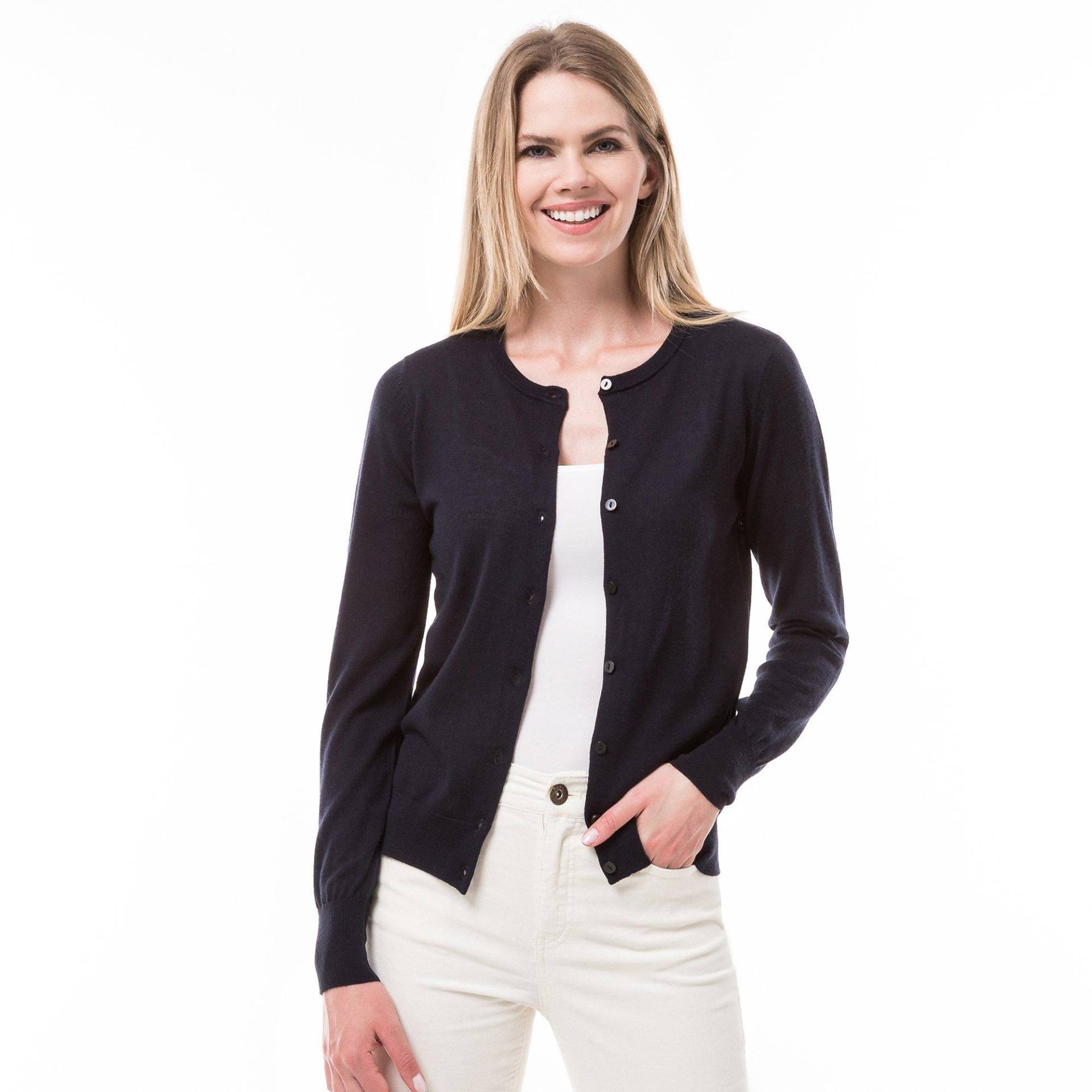 Cardigan, Langarm Damen Marine XS von Manor Woman