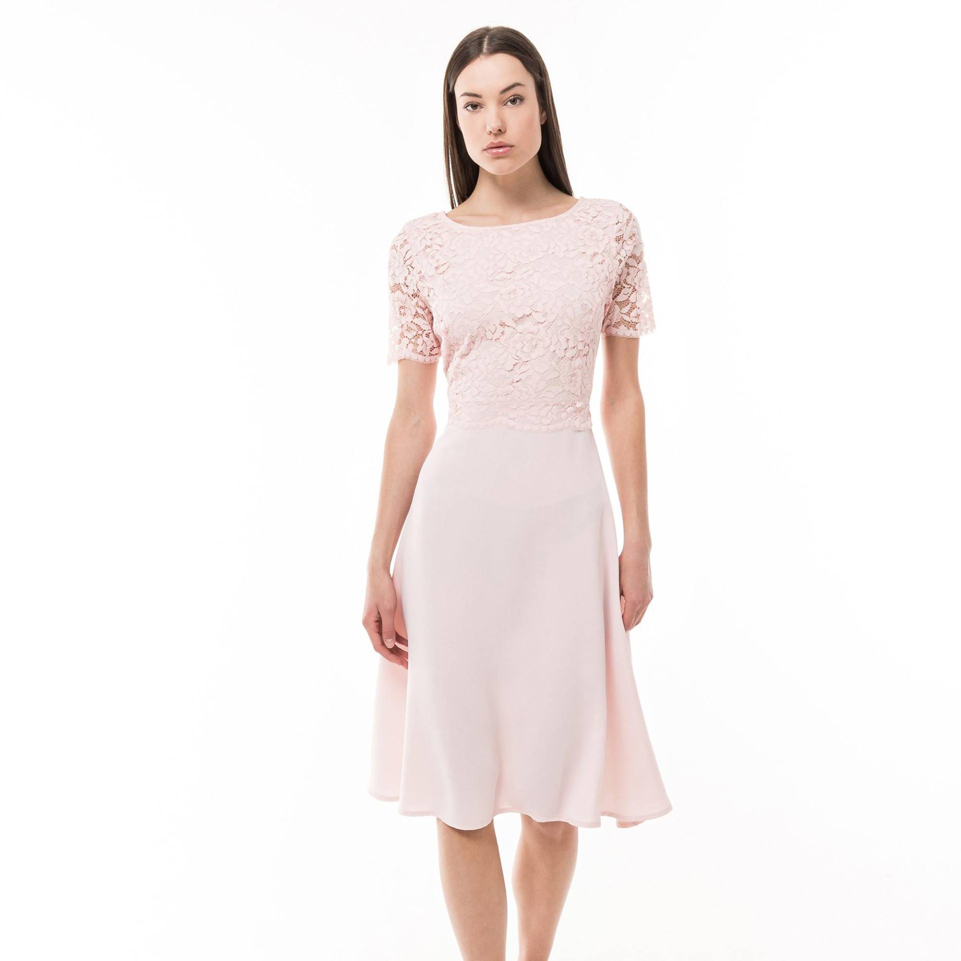 Freizeitkleid, Kurzarm Damen Rosa 36 von Manor Woman