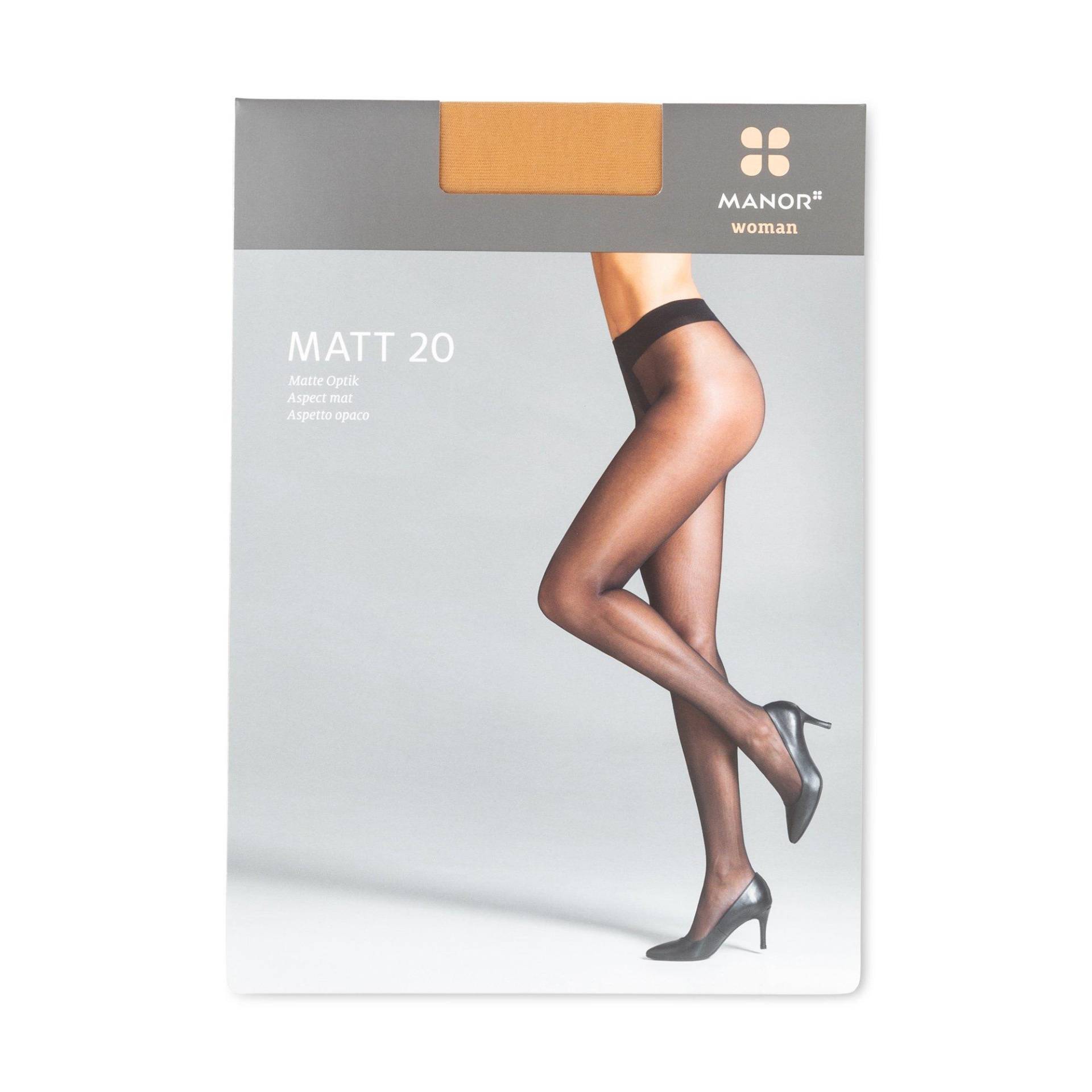 Strumpfhose, 20 Den Damen Sand II von Manor Woman