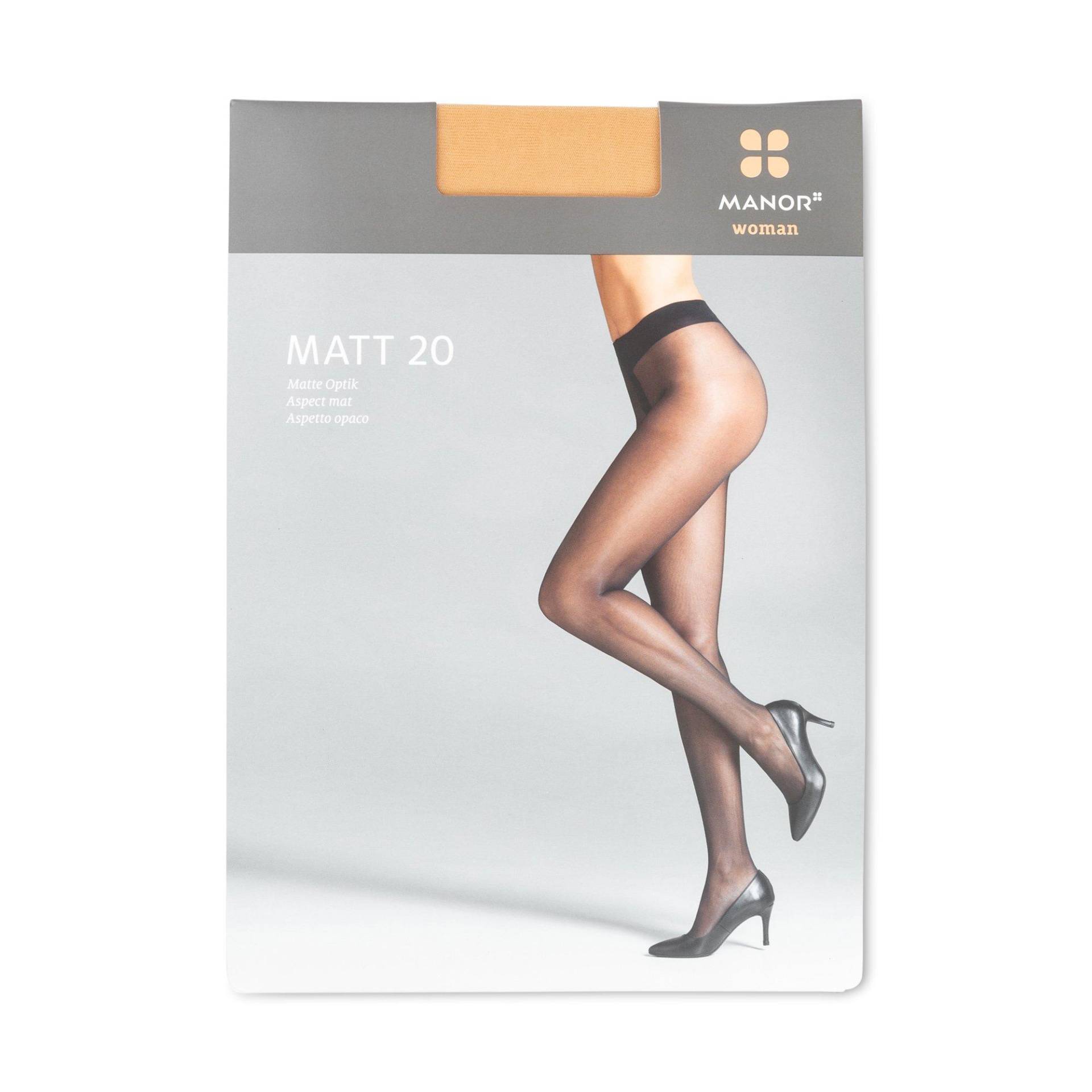 Strumpfhose, 20 Den Damen Champagner II von Manor Woman