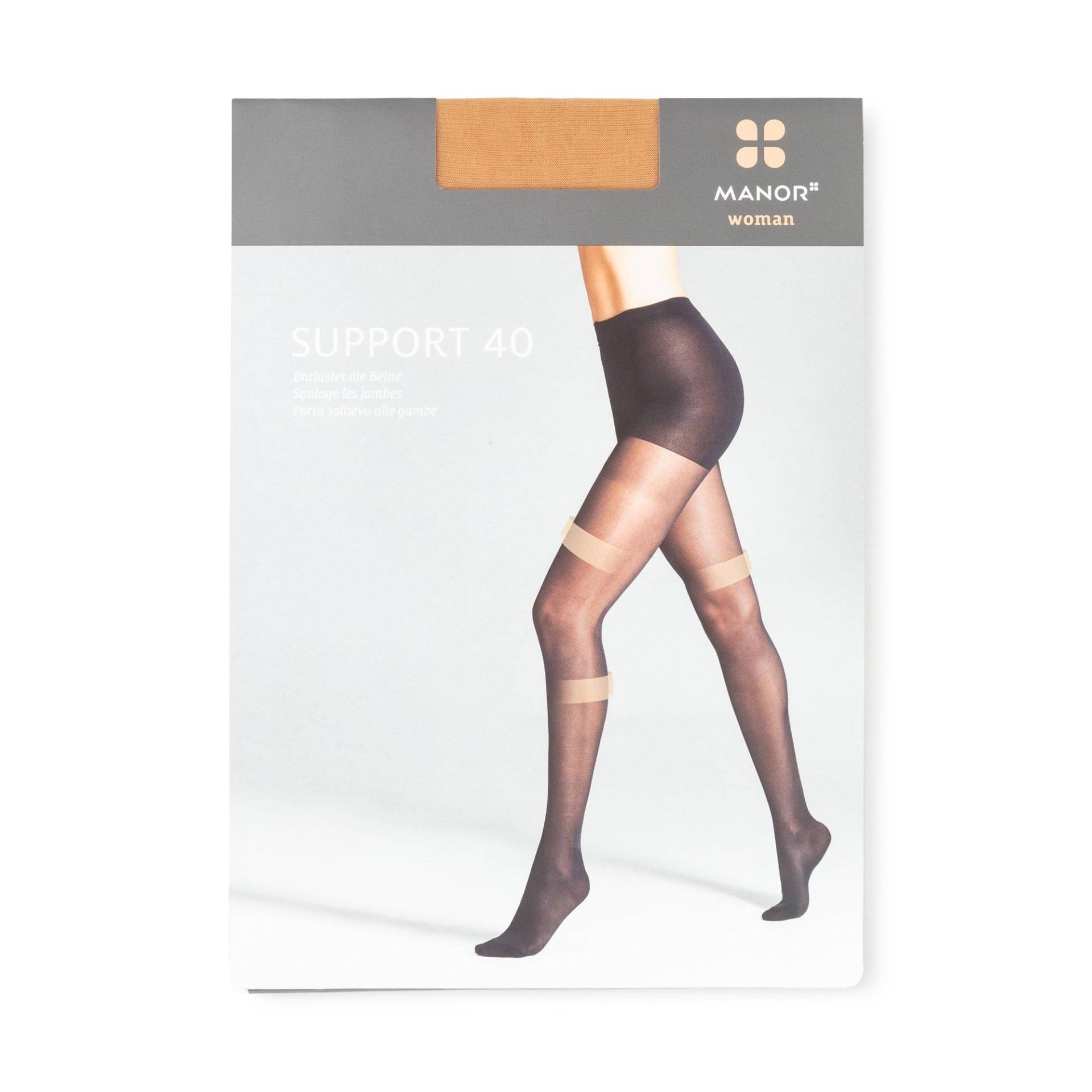 Strumpfhose, 40 Den Damen Sand III von Manor Woman