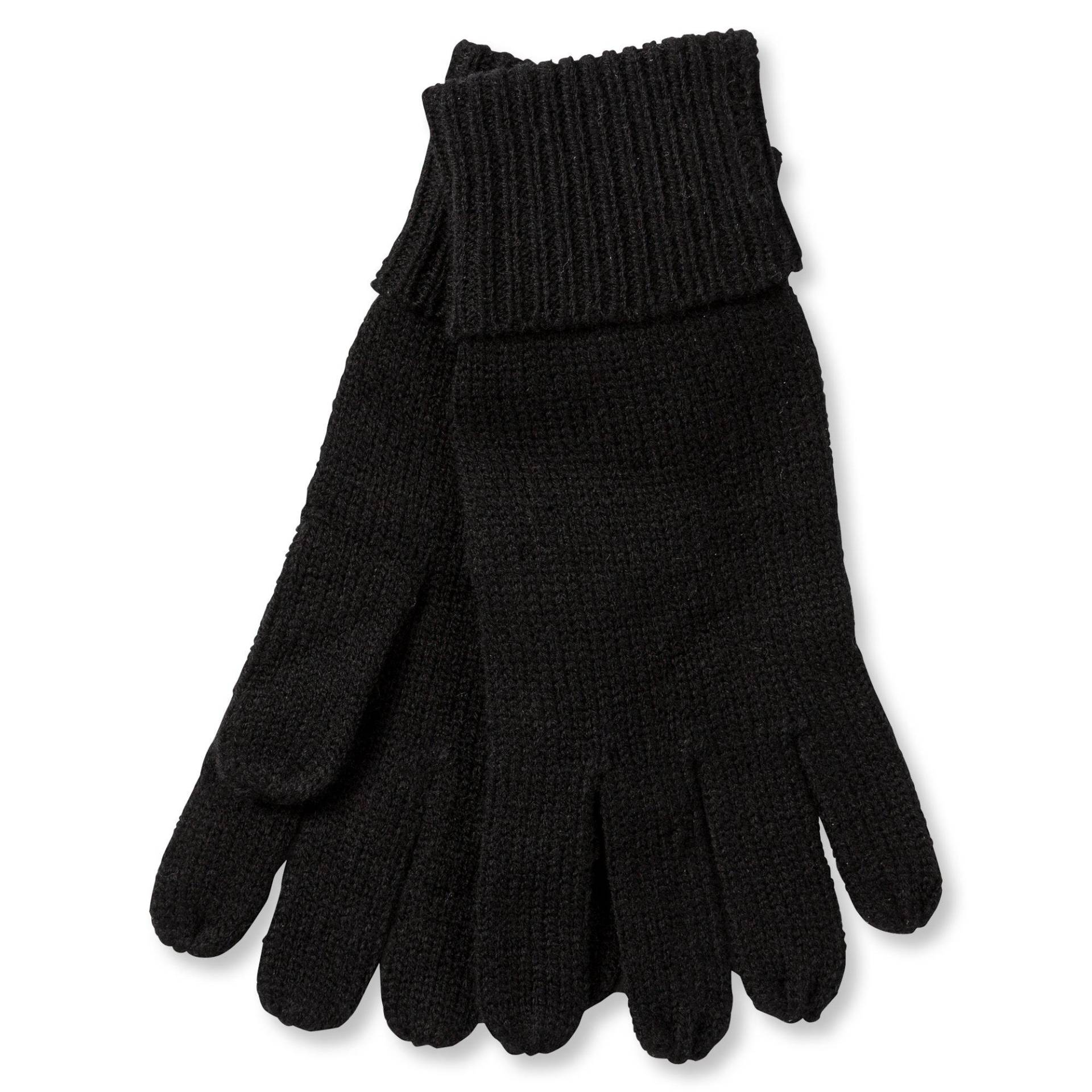 Fingerhandschuhe Damen Black ONE SIZE von Manor Woman