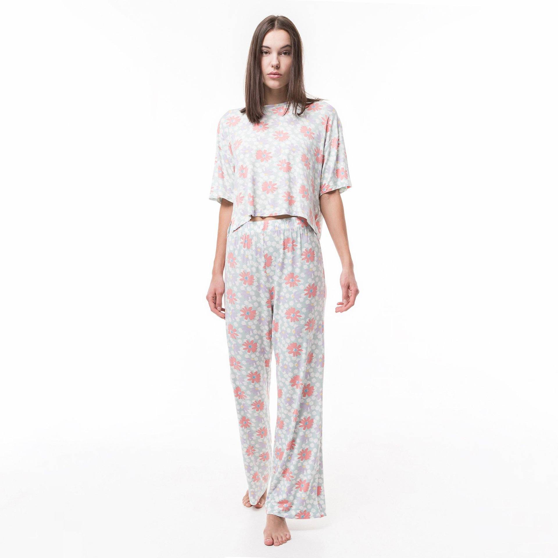 Pyjama-set Damen Multicolor XL von Manor Woman