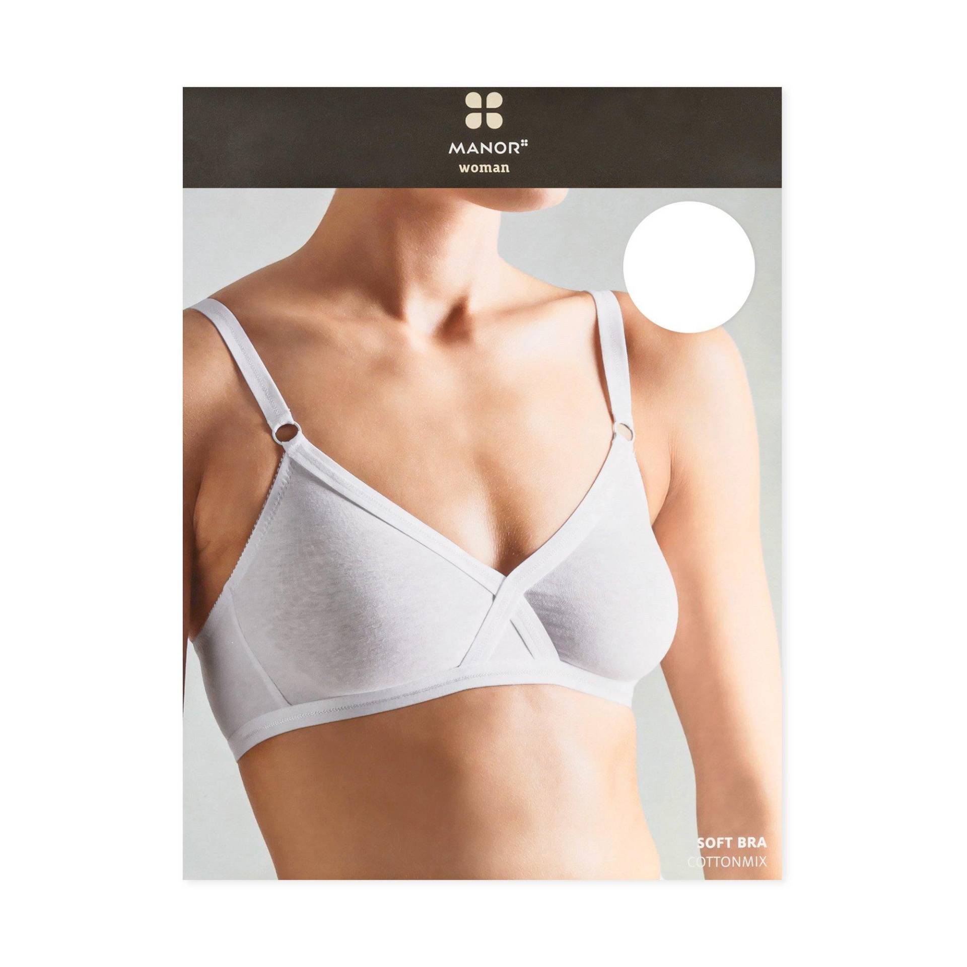 Soft Bra Damen Weiss A/75 von Manor Woman