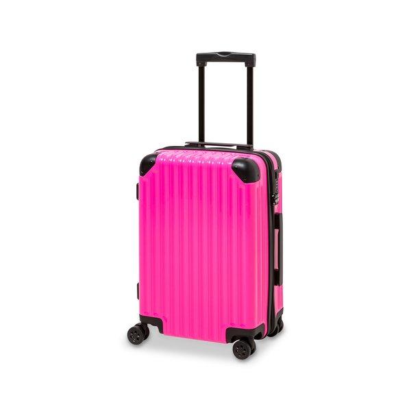 Hartschalenkoffer, Spinner Unisex Pink 54cm von Manor