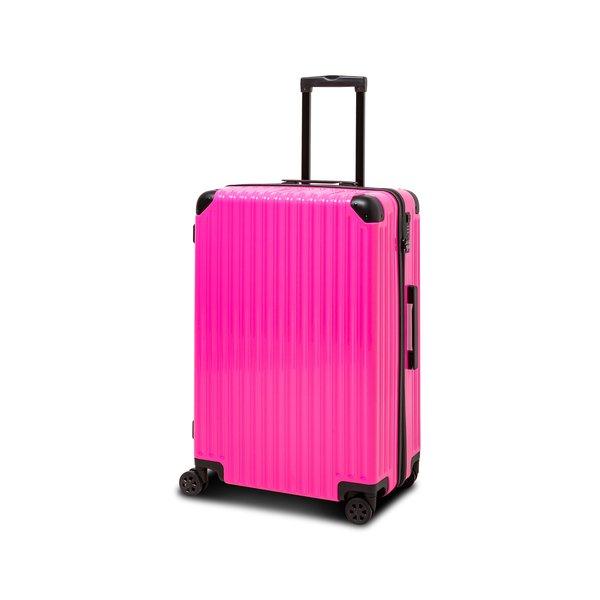 Hartschalenkoffer, Spinner Unisex Pink 75 CM von Manor